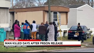 Opelousas man found murdered in home days after prison release [upl. by Yrennalf227]