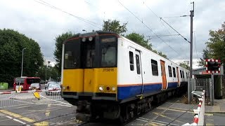 Highams Park Level Crossing  14th August 2018 [upl. by Avir]