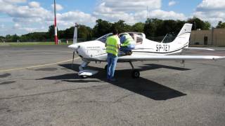 PPLA 1b  Preflight inspection Tecnam P2002 JF SPTEY [upl. by Fidole]