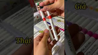 Acrylic marker fake vanphongpham dungcuhoctap acrylicmarker art [upl. by Nannahs]