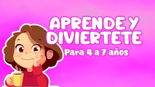 ¡Aprende junto a tu hijo Preguntas para niños de 4 a 7 años  Videos educativos para niños [upl. by Sparks]