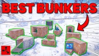 12 BEST Bunker Base Designs in Rust 2024  Rust Guide [upl. by Alanah]