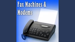 Fax Machine Receiving Information [upl. by Willis]