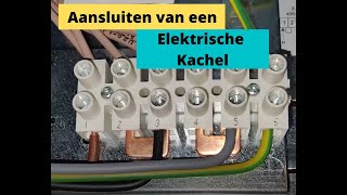 Hoe een elektrische kachel of kookplaat aansluiten [upl. by Phillada392]