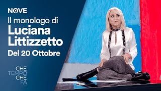 Il Monologo di Luciana Littizzetto Episodio del 20 Ottobre  Che tempo che fa [upl. by Shell]