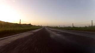 Bridport to Weymouth  Coast Road at Sunrise [upl. by Yelrah]