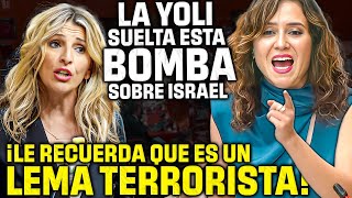 💥¡¡TOMAAA💥 AYUSO ¡¡NO AGUANTA MÁS Y REVIENTA a YOLANDA DÍAZ por usar un LEMA CRIMINAL [upl. by Philips]