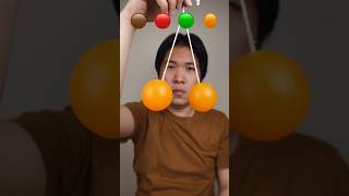 EATING VARIOUS COLOR OF JELLY ROPE BALL asmr mukbang [upl. by Maleki]