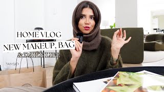 HOME VLOG SHOPPING EN VILLE NOUVEAU SAC ET COMMANDE MAKEUP  VLOG  ROSEANDMUSC [upl. by Heisel354]