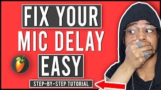 How To Fix Mic Delay In FL Studio 20 FL Studio Audio Settings Guide [upl. by Akedijn]