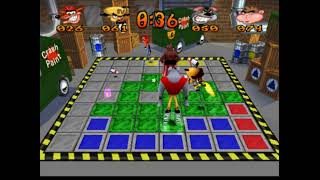 Crash Bash PSX Part 6371 Pogo Padlock Gem Challenge [upl. by Alleen]