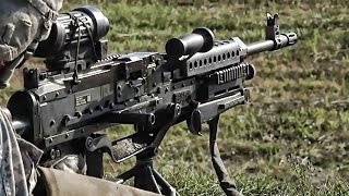 Live Range In Lithuania • M249 SAW amp M240 Bravo [upl. by Melamed981]