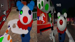 Original Piggy Jumpscares Vs Piggy Remake Series Jumpscares Redesigned Carnival [upl. by Norraj]