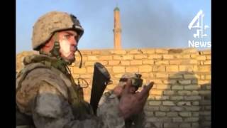 US Marines Still Battling to Secure Fallujah 2004 [upl. by Lamok792]