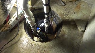 Zoeller Sump Pump Keeps Running Bad Switch 2 Year Old Pump [upl. by Einttirb856]