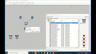 Simple network using Opnet Riverbed tool [upl. by Risser]