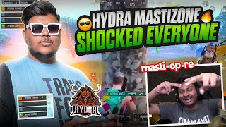 HYDRA MASTIZONE SHOCKED DynamoGaming 🐉🧡 BGIS COMEBACK🔥 [upl. by Natasha]