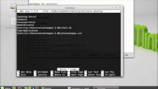 Unicenta POS Creating a launcher in Linux Desktop [upl. by Rosario]