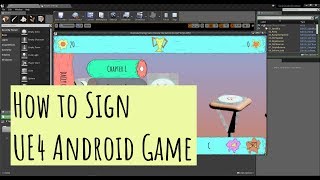 How to sign your UE4 Android game for distribution [upl. by Camile910]