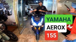 YAMAHA AEROX 155 2023 SRP 124000  FULL REVIEW  SOUND CHECK  KIRBY MOTOVLOG [upl. by Yorick]