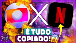 GLOBO COPIA PROGRAMAS DA NETFLIX NO BBB 23  Virou Festa [upl. by Morocco313]