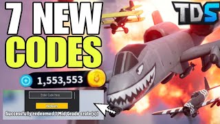 NEW TOWER DEFENSE SIMULATOR CODES 2024  TDS CODES  TDS CODE  TDS [upl. by Husha]