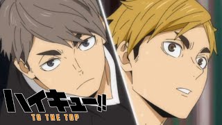 Miya twins being Miya twins  best moments  Haikyuu To the top [upl. by Castara]