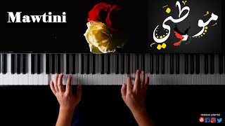 Mawtini Piano Cover I Maizou Pianist  موطني عزف بيانو [upl. by Etyam]