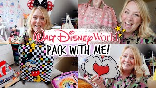 ULTIMATE WALT DISNEY WORLD FAMILY PACK WITH ME What To Take What To Wear amp Magical Tips 🐭 [upl. by Nairehs]