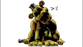 Golden Freddy rage AGHHHHH [upl. by Auqenahs]