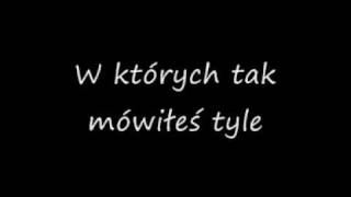 Gosia Andrzejewicz  Słowa Lyrics [upl. by Einohpets]