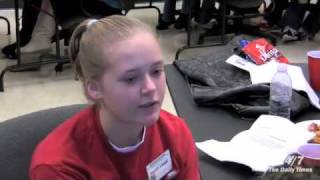 Students from Alcoa High School job shadow at the Alcoa Police Department [upl. by Lewie]