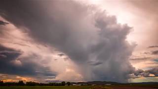 Cumulonimbus timelapse thuder storms [upl. by Sonnie]