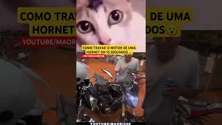 SERÁ QUE TRAVOU🤔 canalmaori250 automobile yamaha memes suzuki motorcycle meme ktm honda [upl. by Noell]