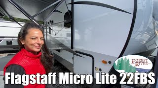 Forest RiverFlagstaff Micro Lite22FBS  by Campers Inn RV – The RVer’s Trusted Resource [upl. by Allez]