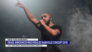 Drake announces rescheduled tour date adds show [upl. by Quiteri]