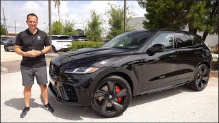 Is the 2024 Jaguar FPace SVR the BEST new luxury performance SUV to BUY [upl. by Seldan]