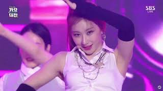 2020 SBS Music Awards Oh My Girl amp ITZY  Sexy Love amp Roly Poly TAra [upl. by Vlad]