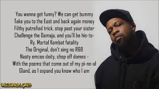 Jeru the Damaja  D Original Lyrics [upl. by Kenzi]