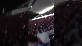 TORCIDA DO BAHIA CANTANDO “PALMEIRAS MEU PALMEIRAS” NO HINO NACIONAL NO ITAQUERÃO [upl. by Tjaden]