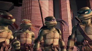 Бой с костенурки  TMNT 2007 Костенурки Нинджа 1 [upl. by Tija9]