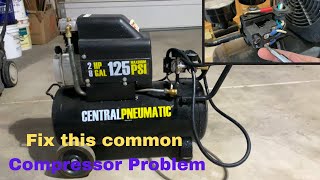 How to Replace a Pressure Switch on an Air Compressor  Central Pneumatic Pressure Switch [upl. by Jenn]