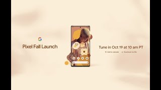 Googles Pixel 6 event Watch with us LIVE [upl. by Nimad785]