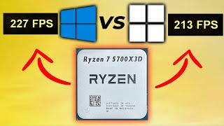 Is Windows 11 BAD for Ryzen 5000 Windows 10 vs 11 Gaming Benchmarks [upl. by Elime835]