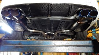 Mercedes C300 Magnaflow Mufflers  XPipe Revs [upl. by Nagram]