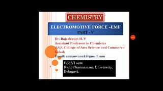 Electromotive ForcePART V [upl. by Eillil]