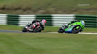 2024 Bennetts British Superbike Championship RD8 Cadwell Park Race 1 highlights [upl. by Brightman]