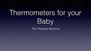 Thermometers for Babies [upl. by Zil]