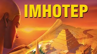 A HISTÃ“RIA DE IMHOTEP O ARQUITETO DA PIRÃ‚MIDE DE DEGRAUS DE DJOSER [upl. by Iv]