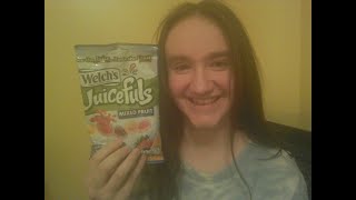 Welchs Juicefuls Fruit Snacks taste testing [upl. by Ilesara]